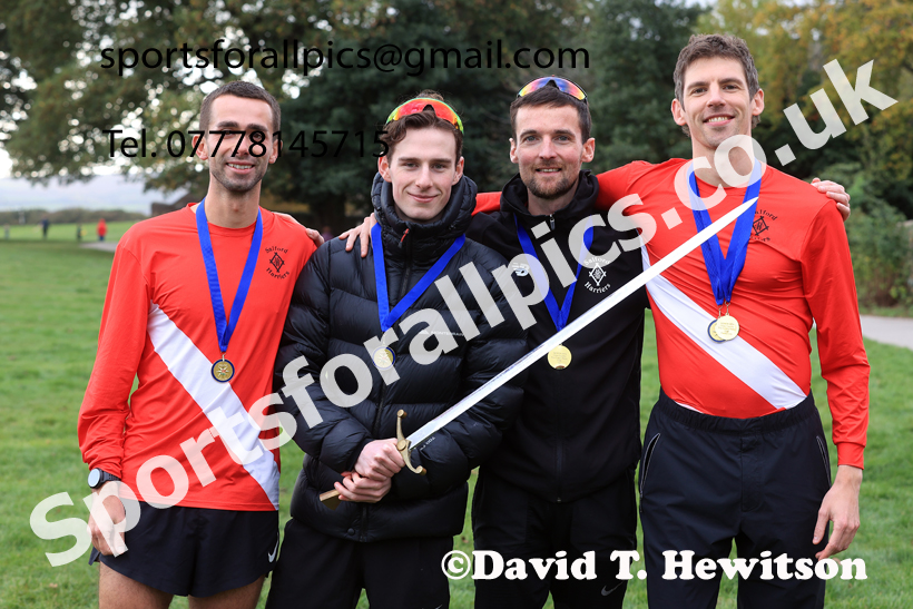 Senior Mens 2026 Northern Cross Country Relays, Graves Park, Sheffield. Photo: David T. Hewitson/Sports for All Pics